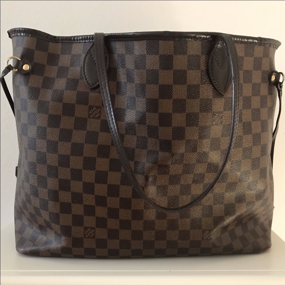 LV Neverfull GM in Damier Ebene